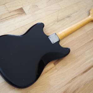 1980s Fernandes Mustang FMT-50 Offset Electric Guitar Black 1980s Fernandes Mustang FMT-50 Offset Electric Guitar Black