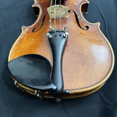 Vintage 1967 E R Pfretzschner Antonius Stradivarius 22" 3/4 Violin Mittenwald OBB image 13
