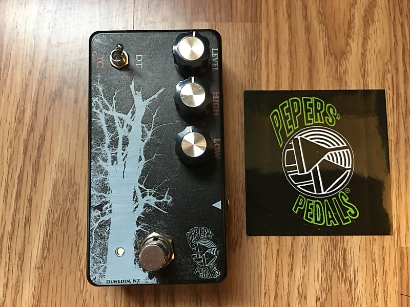 Pepers Pedals Dirty Tree Limited Edition Black 33 clone and Reverb