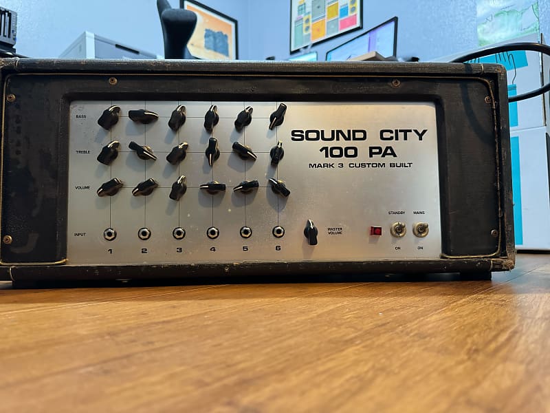 Sound City  100 PA (guitar mod) image 1