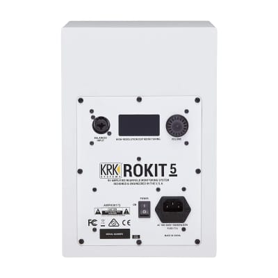 KRK Rokit 5 G4 5" Studio Monitor White Noise image 3