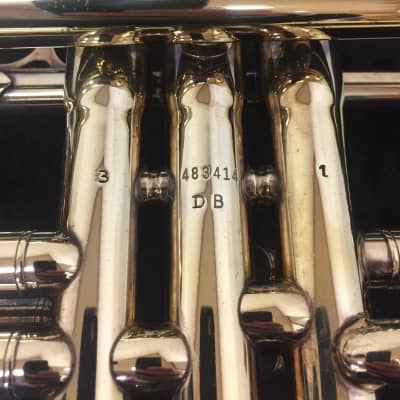 King Harry James Trumpet - Gold Plated image 3