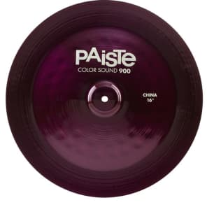 Paiste 16 inch Color Sound 900 Purple China Cymbal image 5