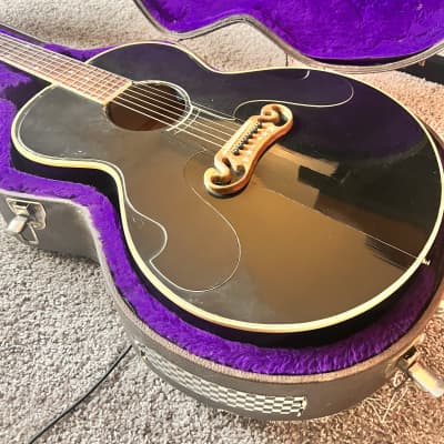 1996 Gibson Everly Brothers J-180 Ebony image 2