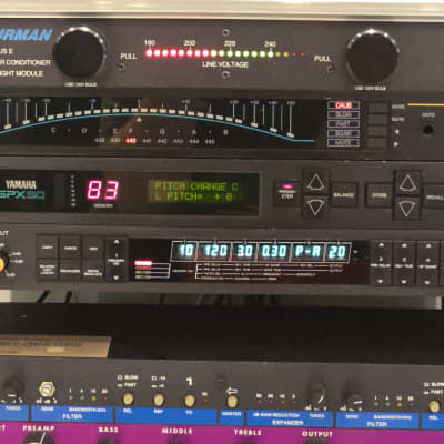 Yamaha SPX90 Digital Sound Processor 1980s - Black | Reverb