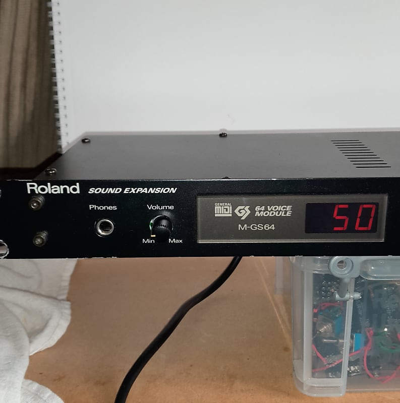 Roland M-GS64 64 Voice Module Sound Expansion Module VINTAGE