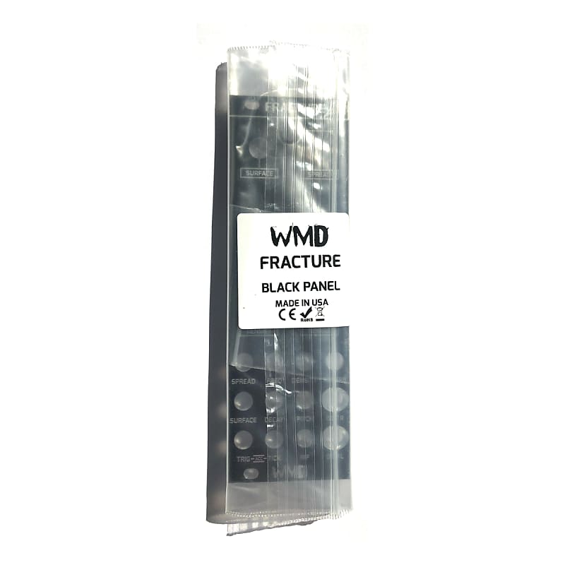 WMD Replacement Panel - Fracture (Black) | Reverb UK