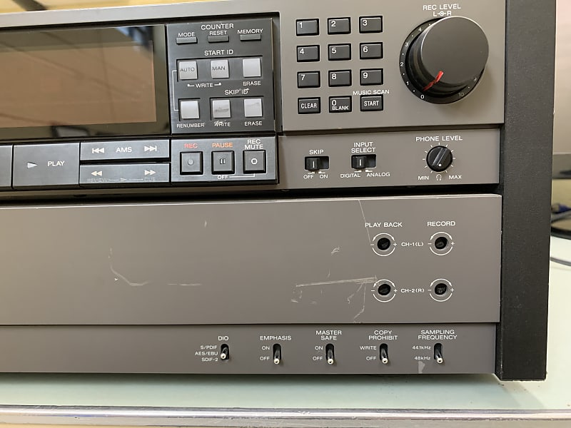 Sony PCM-2500A 2500B Studio Digital Audio Recorder DAT Tape PCM-2500  Interface