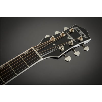 Gretsch Acoustic Collection G5013CE Rancher Jr Acoustic Electric Guitar, Rosewood Fretboard, Black image 15