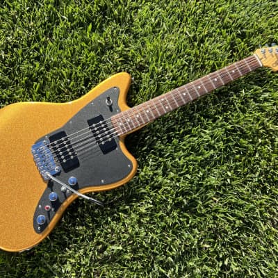 2021 G&L CLF Research Doheny V12 || Gold Sparkle, Lightweight, Full Neck for sale
