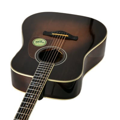 Ibanez AVD10-BVS Artwood Vintage Thermo Aged Acoustic Guitar, Brown Violin Sunburst, 1X02CD190413375 image 2