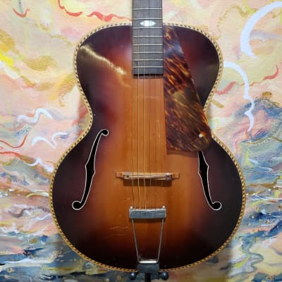 1930's-40's Regal by Harmony Cremona VII Vintage Archtop (Used) "Sold As Is Project Guitar" image 2