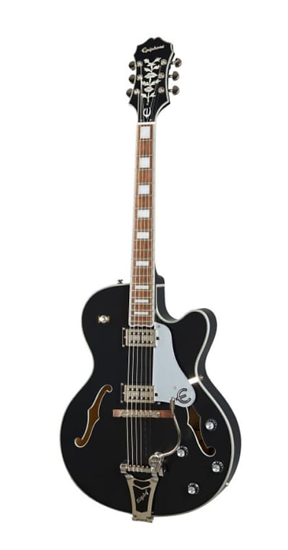 【新品弦張替済】Epiphone CASINO WORN ロック式ペグ ブラック 新品弦張替済】Epiphone CASINO WORN ロック式ペグ ブラック 新品弦張替