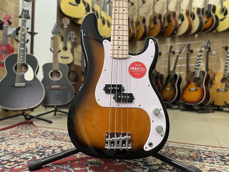 Offerta! SQUIER JAZZ BASSO ELETTRICO SUNBURST