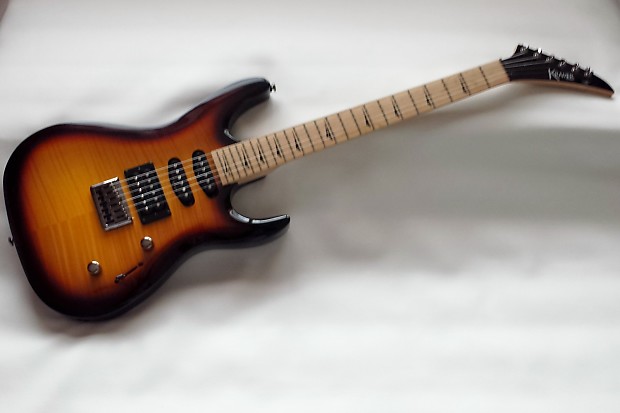 Kramer Striker 211 Electric Guitar in Vintage Sunburst | Reverb