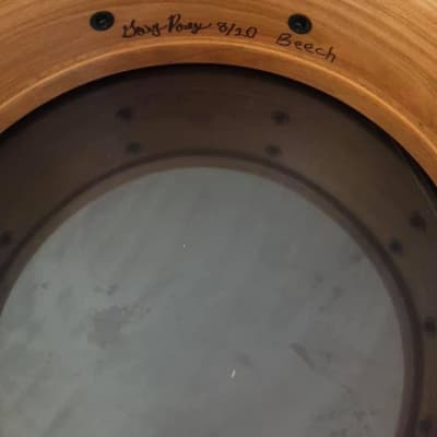 Summit Solid Beech Wood 6x14 Snare Drum. MINT. N&C, Noble Cooley, Slingerland Radio King, Select Craviotto, Sonor, DW, Ludwig, Tama, Star Series, 6x14 Solid Beech Wood Snare 2020 - Natural image 6