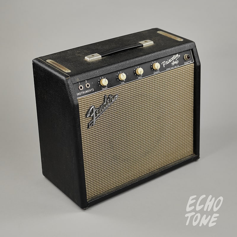 1964 Fender Princeton Amp (Tuxedo Model, 240v) image 1