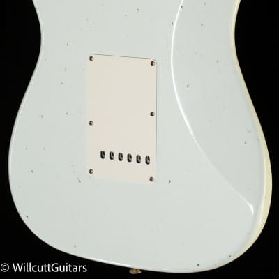 Fender Custom Shop Willcutt True '62 Stratocaster Journeyman Relic Olympic White 59 C (423) image 2