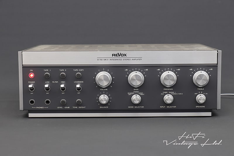 Revox B750 MKII Amplifier  			