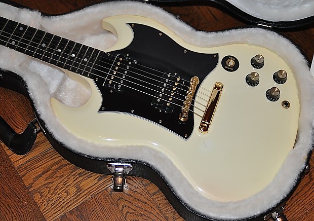 1999 Gibson SG Special Limited Edition - Cream with Gold Hardware