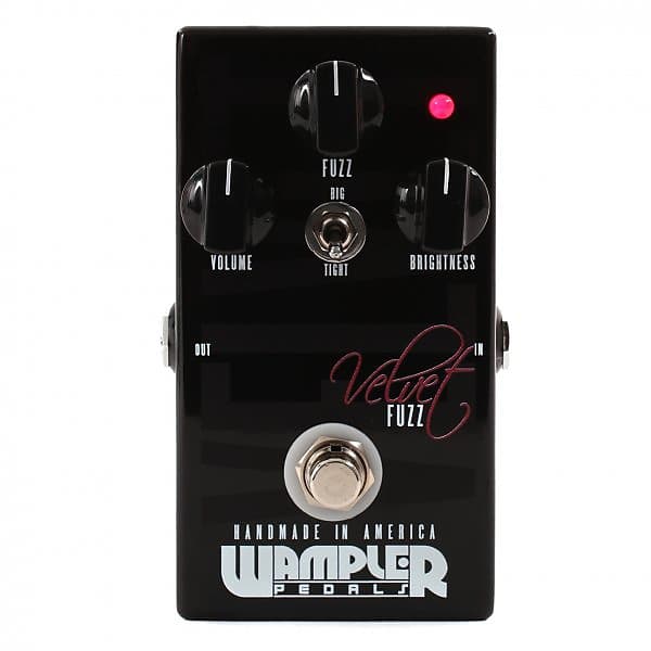 Wampler Velvet Fuzz Guitar Effects Pedal