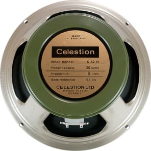 Celestion T1234 Heritage G12H-55 12" 30-Watt 8 Ohm Replacement Speaker