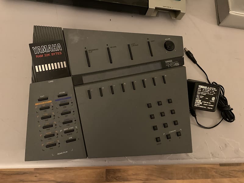 Vintage Yamaha TQ-5 Synth module and RAM card image 1