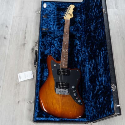 G&L Guitars CLF Research Doheny V12 Guitar, Old School Tobacco Burst, Rosewood Fretboard image 10