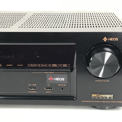Denon AVR-X1400H 7.2 Channel Receiver, Dolby Atmos, AirPlay 2, HEOS image 5