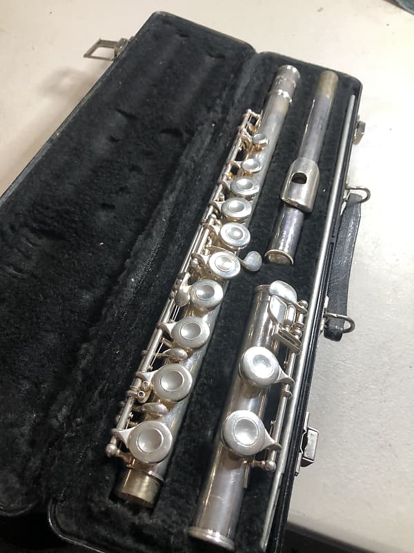 selmer flute usa made plays nicely Reverb