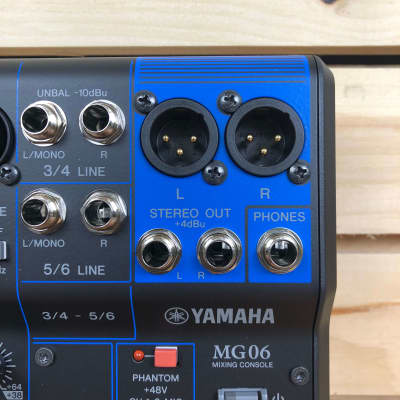 Yamaha MG-06 6-Channel Mixer image 5