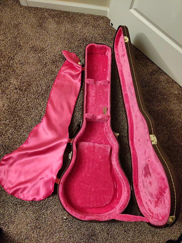 Gator GW-LPS Hardshell Case 2023 - Brown/Pink | Reverb