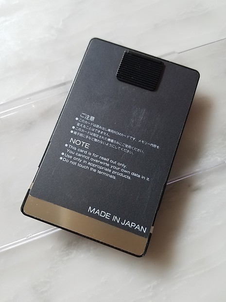 Roland SN-R8-04 Sound ROM Data Card for R-8, R-8MKII and R