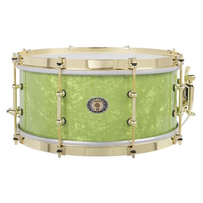 Ludwig 110th Anniversary Classic Maple Vintage Emerald Pearl 6.5x14 Snare Drum 2019