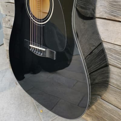 Fender DG5 Acoustic Guitar Black | Reverb