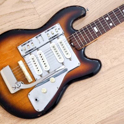 1960s Guyatone LG-140T Vintage Four Pickup Electric | Reverb