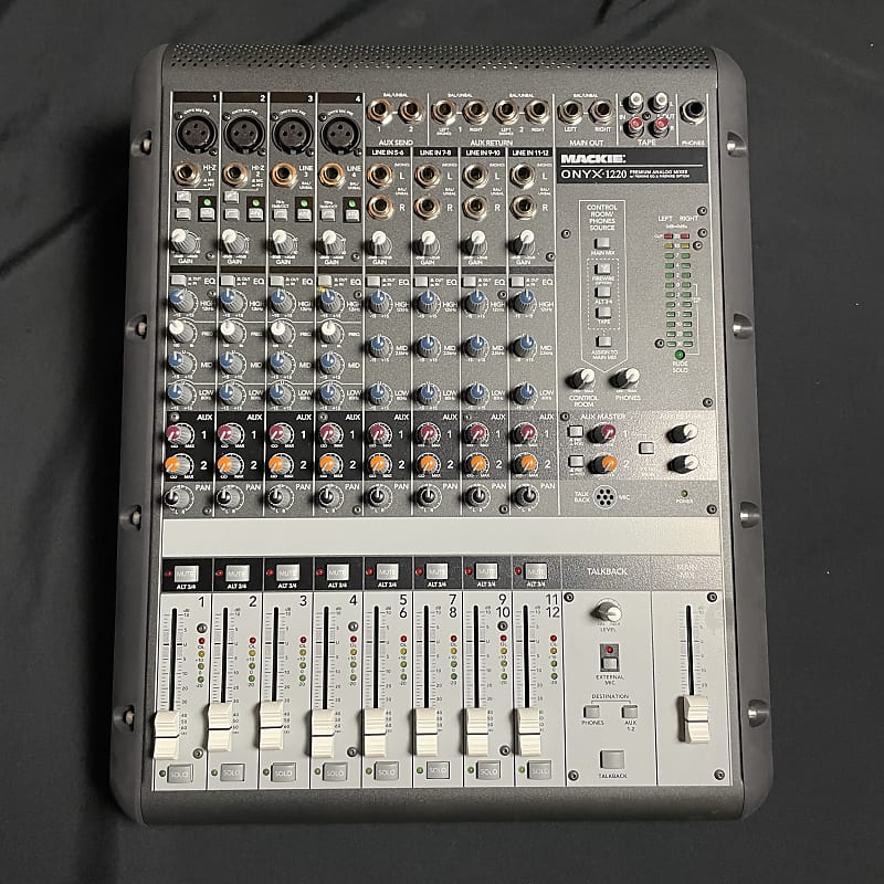 Mackie Onyx 1220 12-Channel Analog Mixer | Reverb