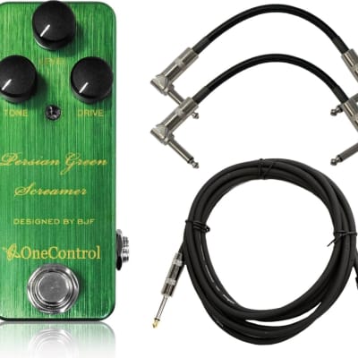 One Control Persian Green Screamer Overdrive Bundle image 1