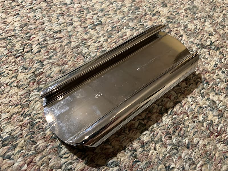 DW Bass Drum Slide Mount 2010s Chrome Reverb