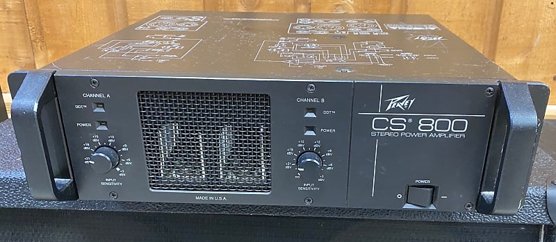PEAVEY ピーヴィー CS-800 パワーアンプ 最大出力260W+260W PEAVEY ピーヴィー CS-800 パワーアンプ 最大出力260W+260W