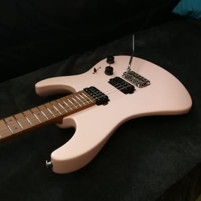 Ibanez AZ2402-PKF Prestige E-Guitar 6 String Pink Flat + Case | Reverb