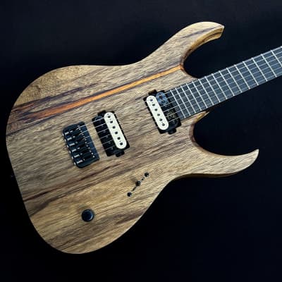 Mayones Duvell Elite BL6 Black Limba for sale