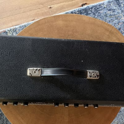 1965 Fender Bandmaster 40-Watt Guitar Amp Head- Black Panel JUST SERVICED! image 8