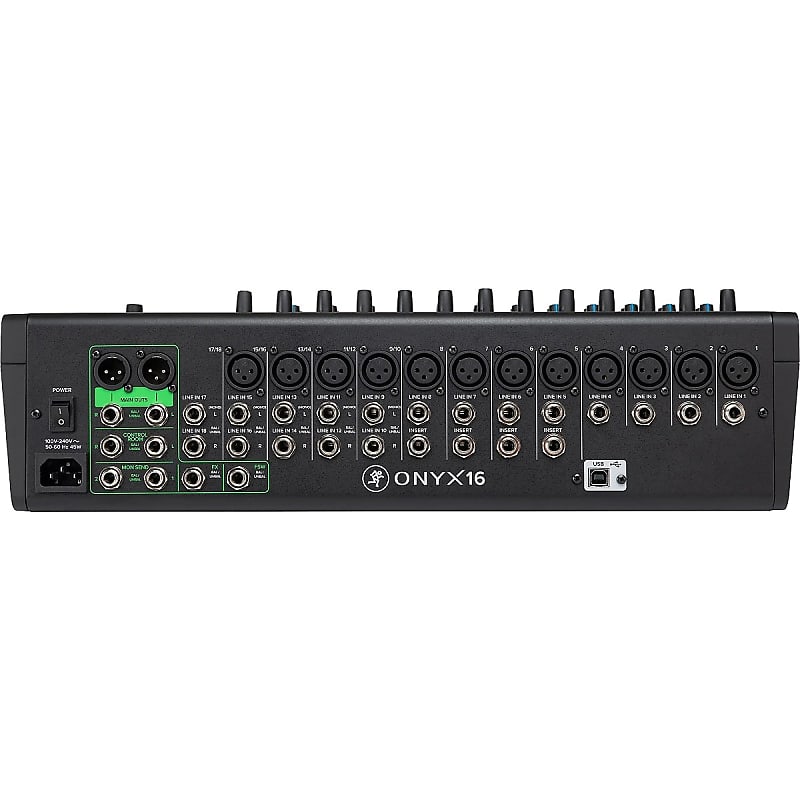 Mackie Onyx16 16-Channel Analog Mixer with Multitrack USB image 2