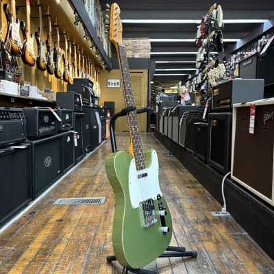 Fender Custom Shop Limited Edition '60 Telecaster Journeyman Relic Aged Sherwood Green Metallic w/Hard Case image 5