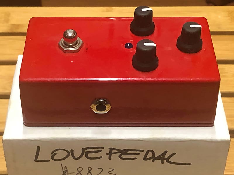 Lovepedal #8823 (Rare) 2010 rosso | Reverb