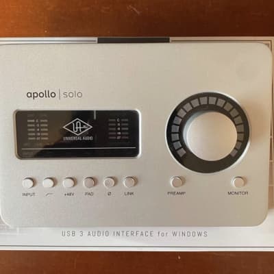 Interfaz de Audio Universal Audio Apollo Solo USB Heritage Edition -  ManeImport