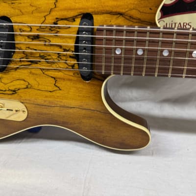Warmoth Singlecut T-style Guitar by Houston Electric Guitar Jerry DeLue image 5