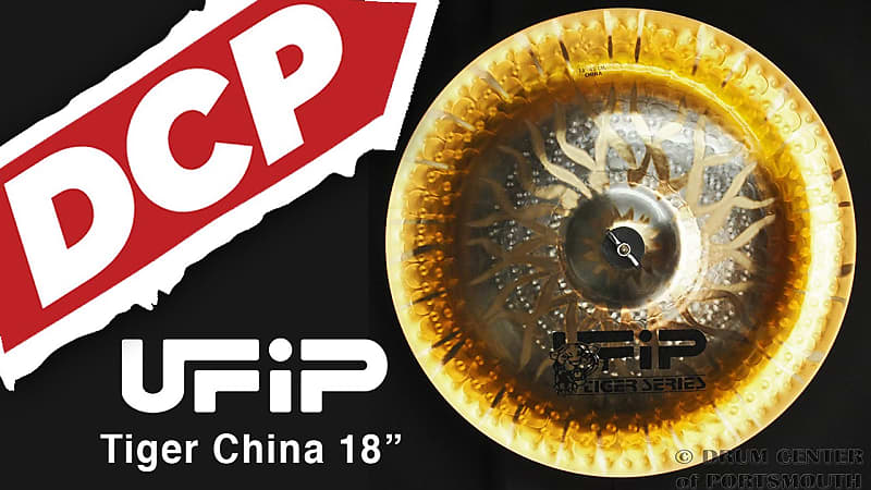 UFIP Tiger China Cymbal 18