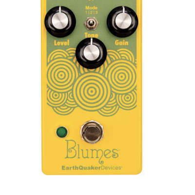 EarthQuaker Devices Blumes Low Signal Shredder Bass Overdrive Pedal 2024 Yellow / Green. New! image 2